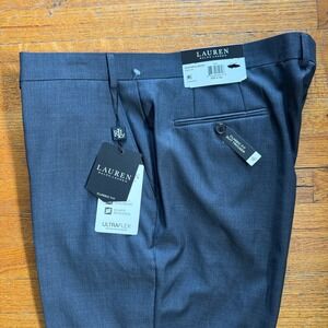 Lauren Ralph Lauren | Pants | True Dark Navy Dress Pants Very Soft 32  Length With Cuffs | Poshmark